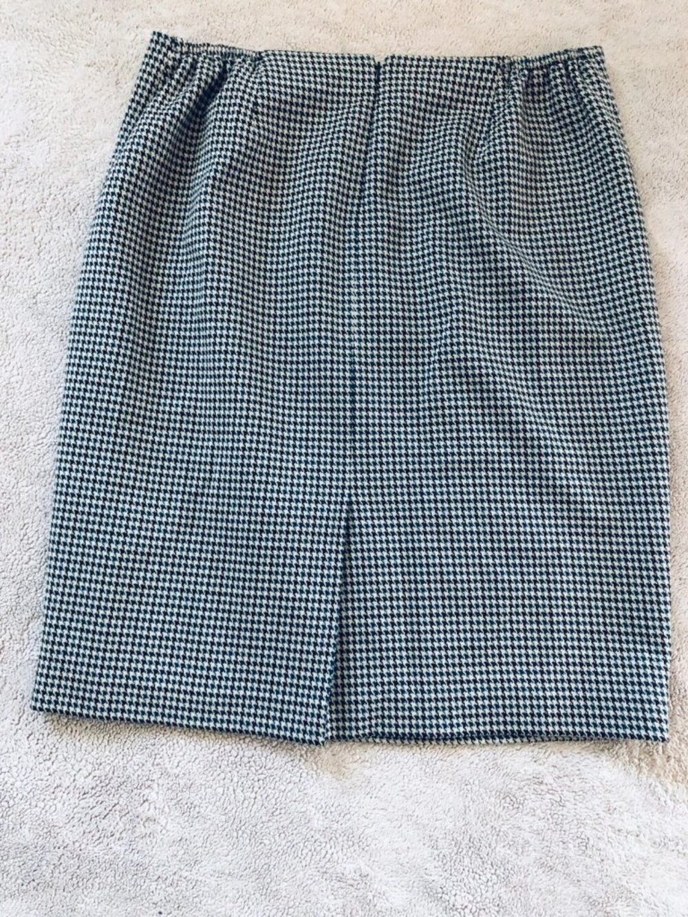 Anne Klein Houndstooth Pencil career business Straight Skirt Womens Size 16W
